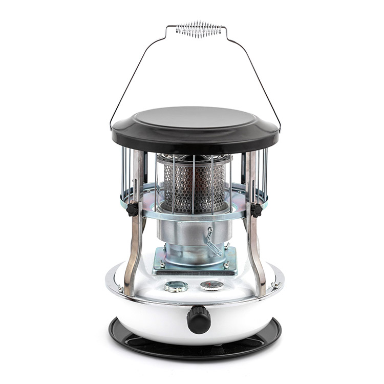 Kütusepaagi klaasist korstna petrooleumi kütteseade siseruumides kasutamiseks Kütusepaagi klaasist korstna petrooleumi kütteseade siseruumides kasutamiseks